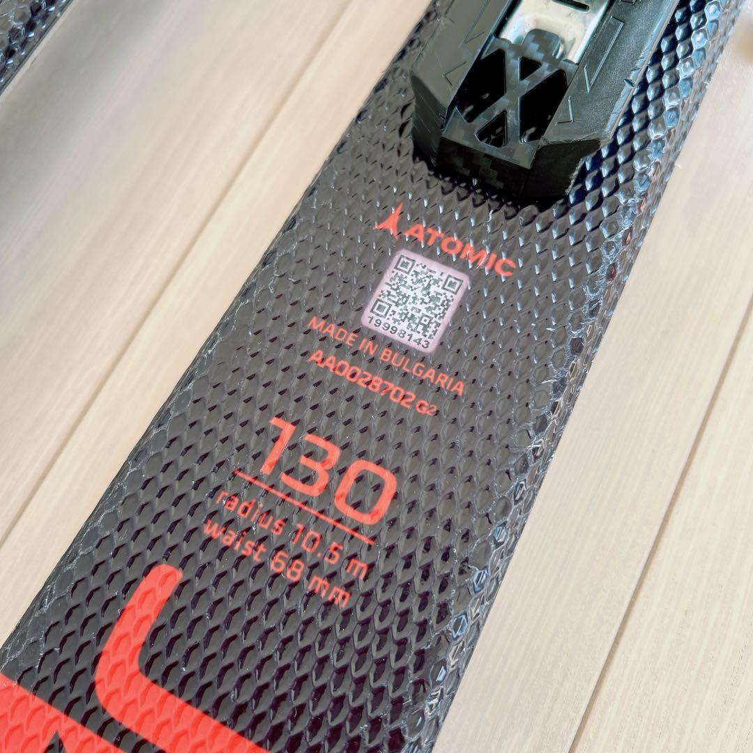 【美品】ATOMIC REDSTER JX 130cm ジュニアスキー