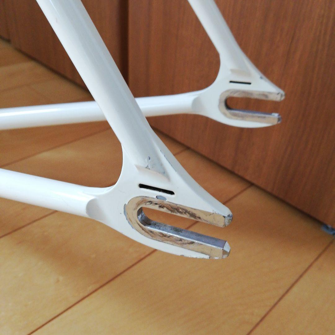 美品　NJS LEVEL ピストフレーム 競輪　レベル　クロモリ　MAXフォーク