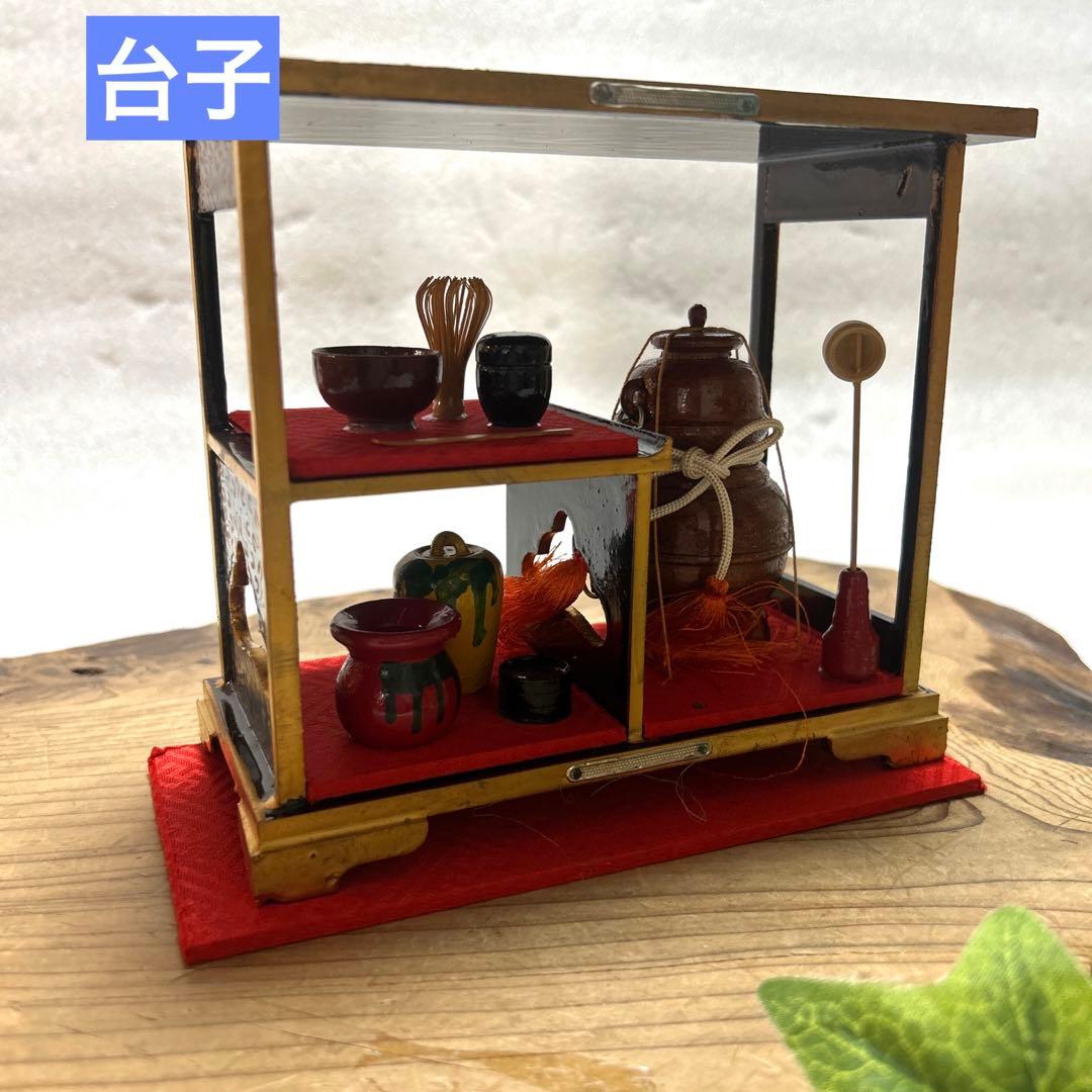 アンティーク　昭和レトロ　木製雛道具　木製雛人形道具　雛飾り　雛祭り　桃の節句