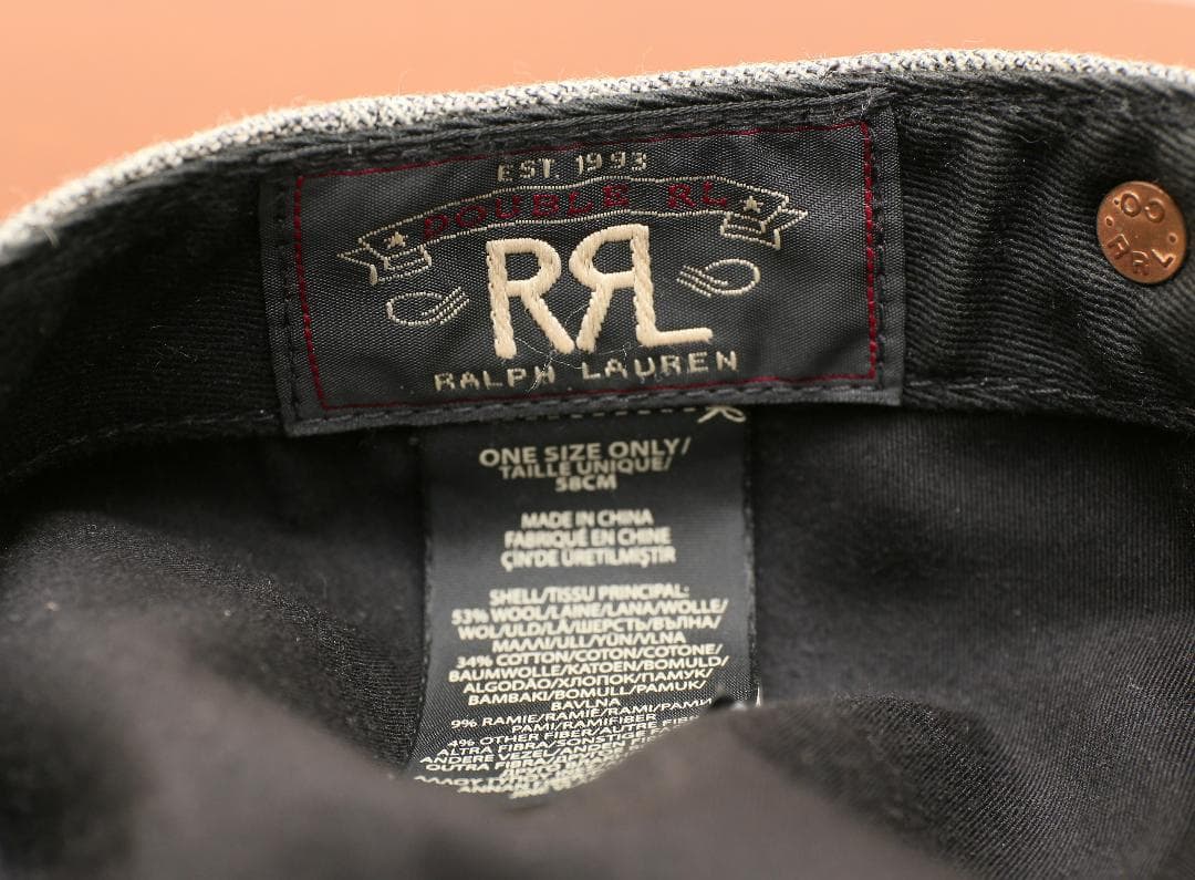 ★ RRLキャスケット　ハンチング