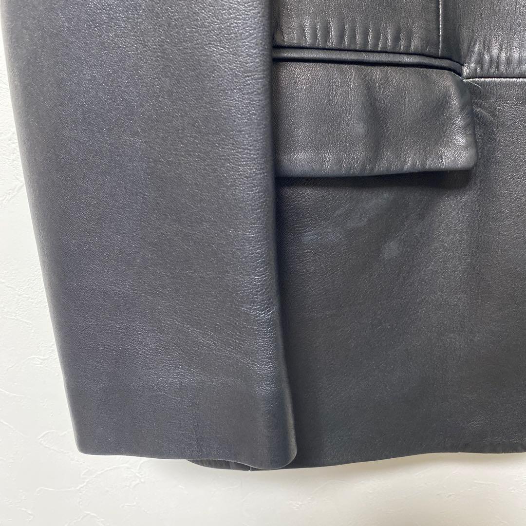 クリーニング済 JILSANDER ジルサンダー レザー ジャケット