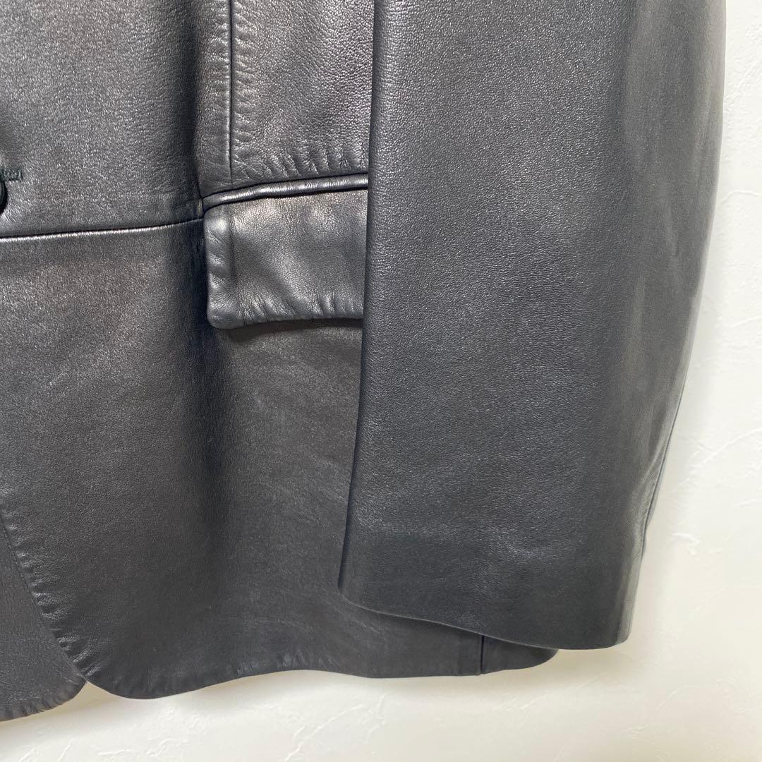 クリーニング済 JILSANDER ジルサンダー レザー ジャケット