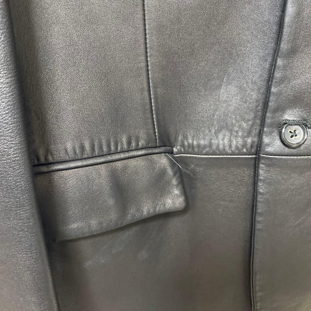 クリーニング済 JILSANDER ジルサンダー レザー ジャケット