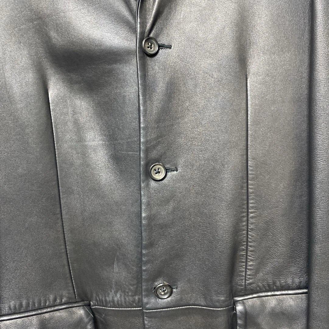 クリーニング済 JILSANDER ジルサンダー レザー ジャケット