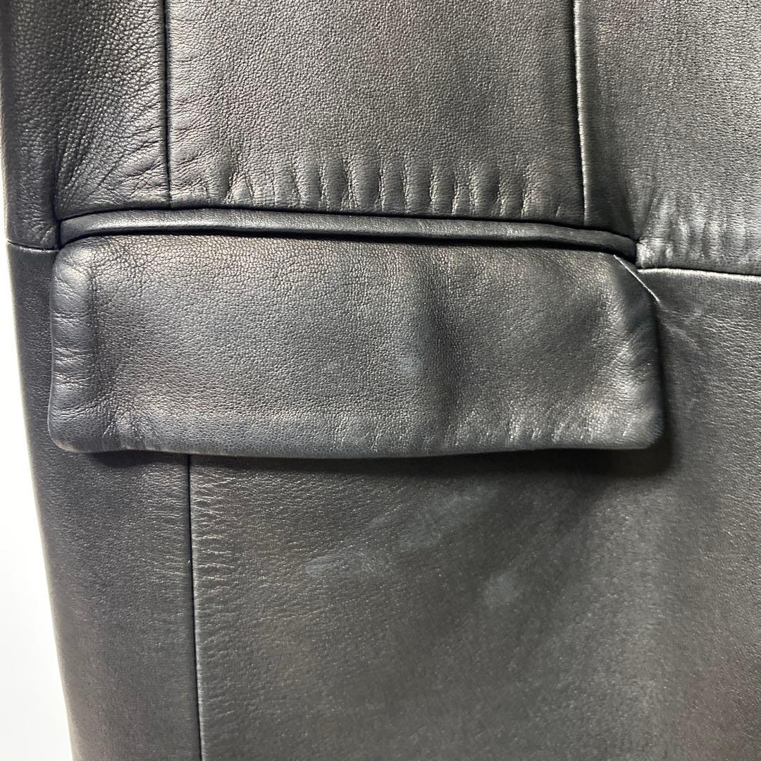 クリーニング済 JILSANDER ジルサンダー レザー ジャケット