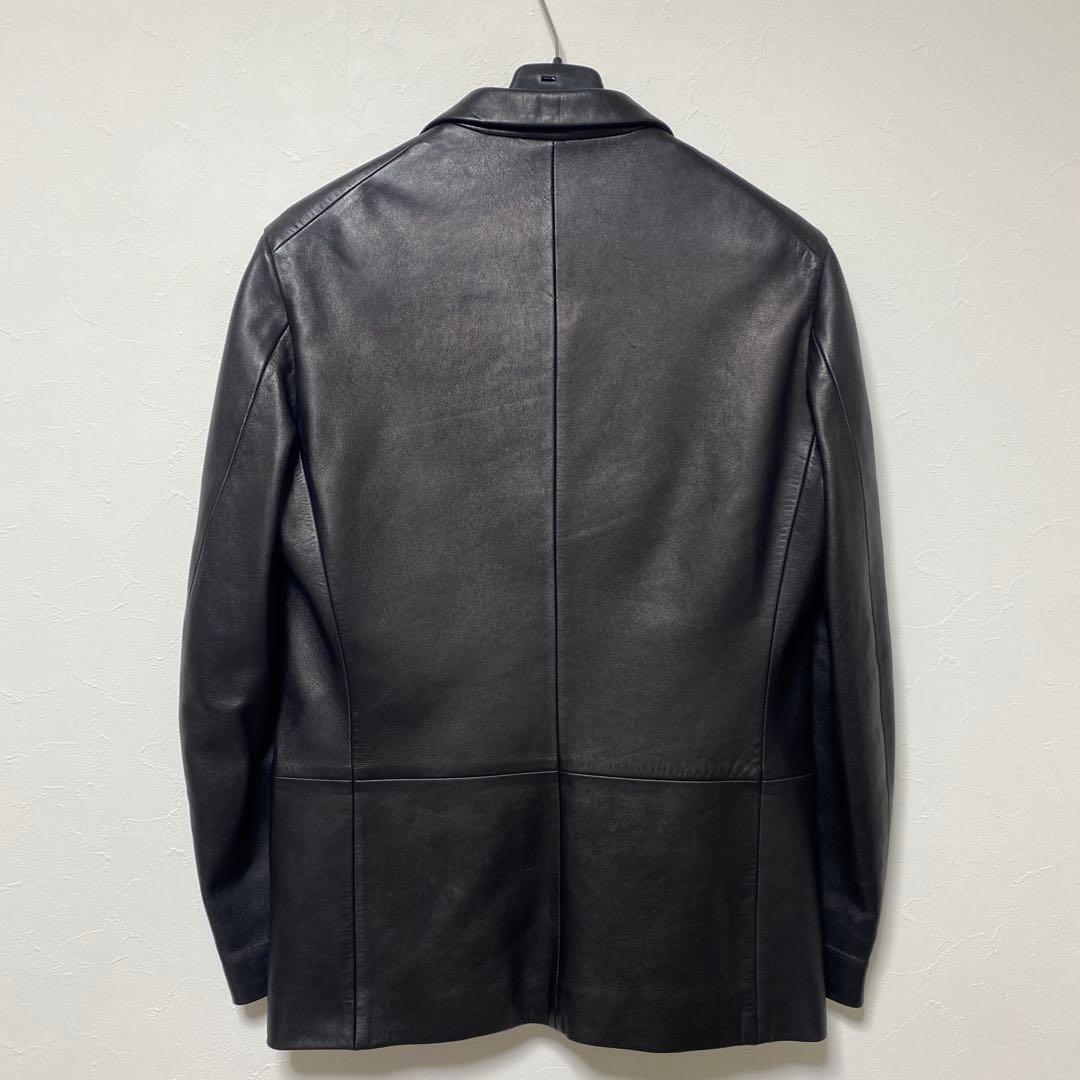 クリーニング済 JILSANDER ジルサンダー レザー ジャケット