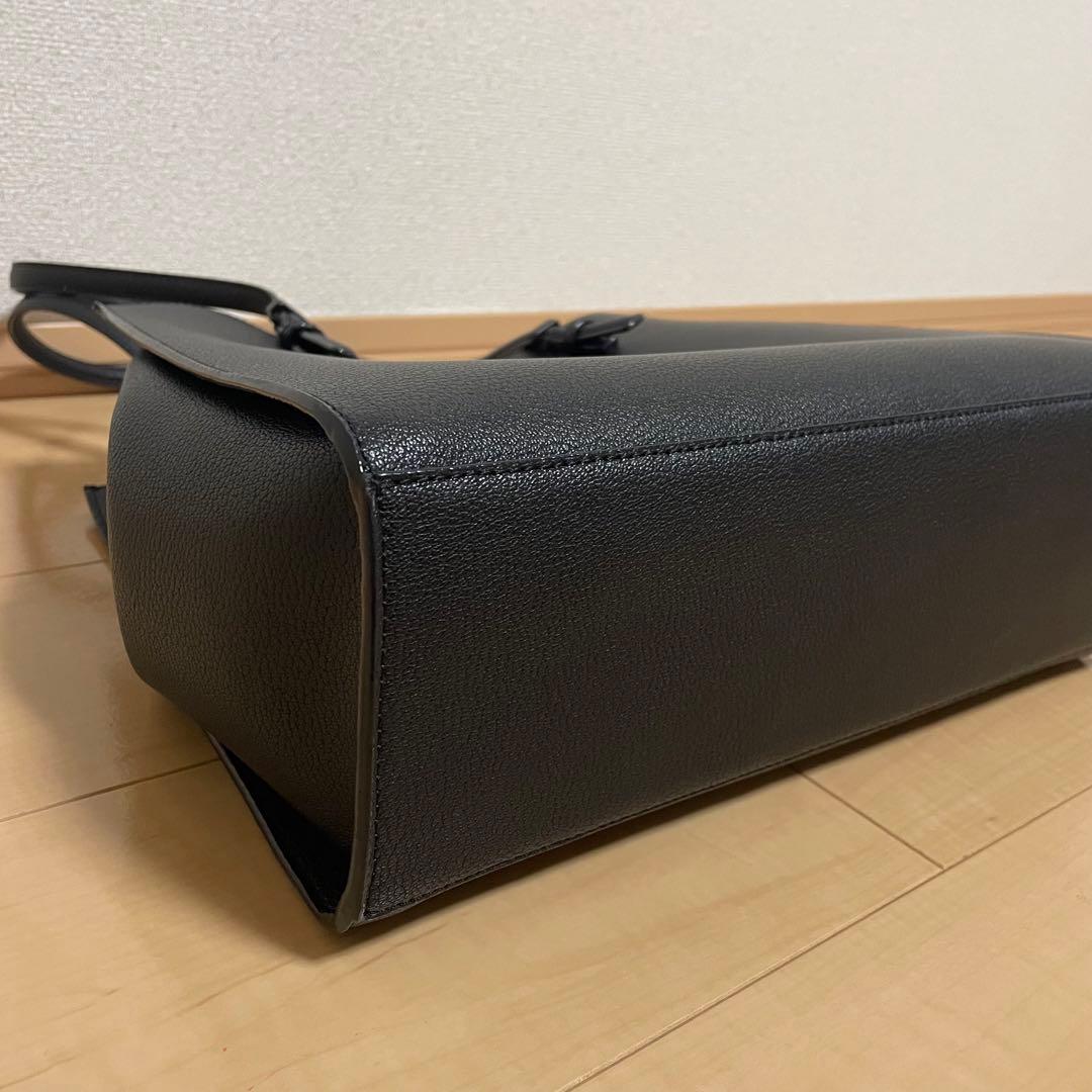 チャールズアンドキース　 クラシックダブルハンドル トートバッグ