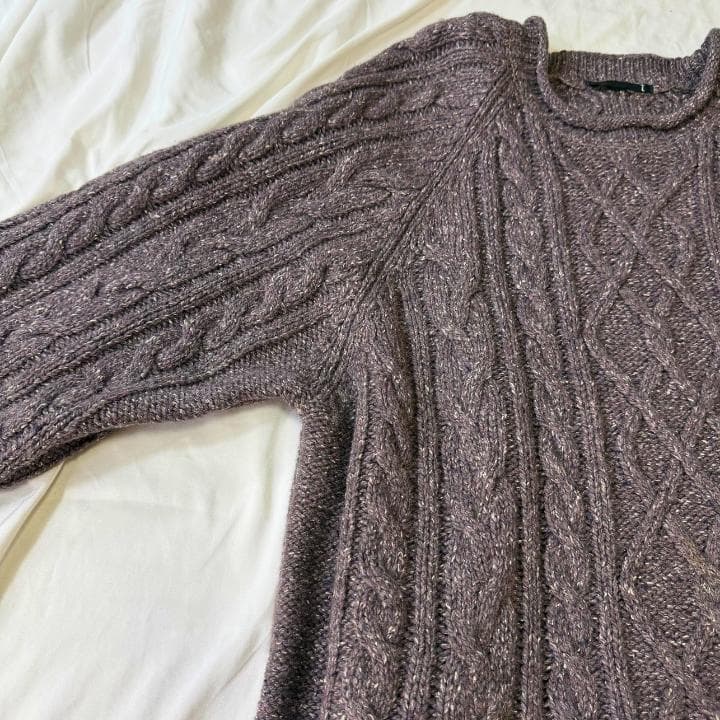 tomoki yurita リメイク ニット×マフラーワンピース 一点物　日本製