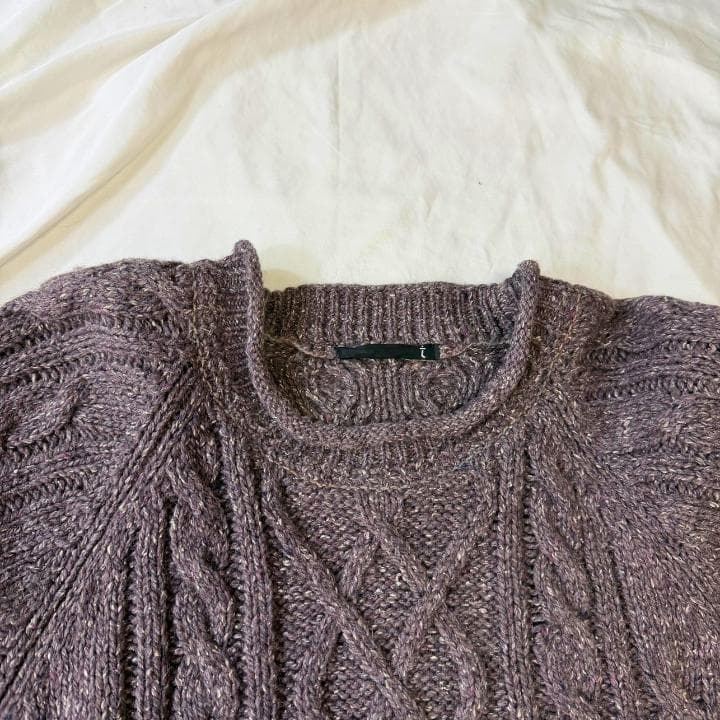 tomoki yurita リメイク ニット×マフラーワンピース 一点物　日本製