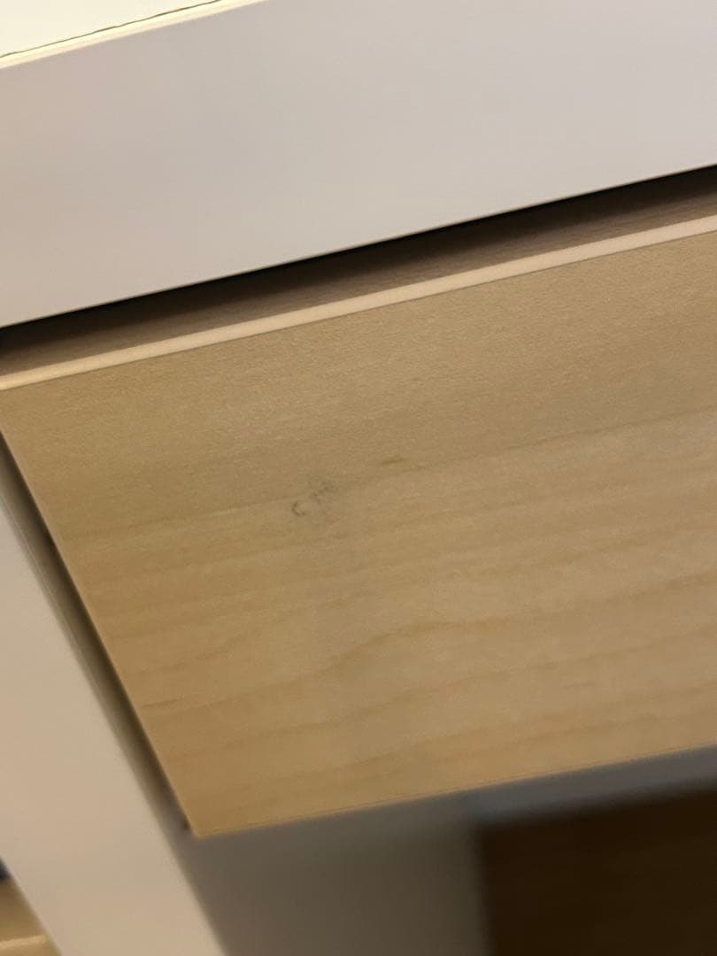 IKEA Micke イケア ミッケ デスク　勉強机　ホワイト×ベージュ　完成品