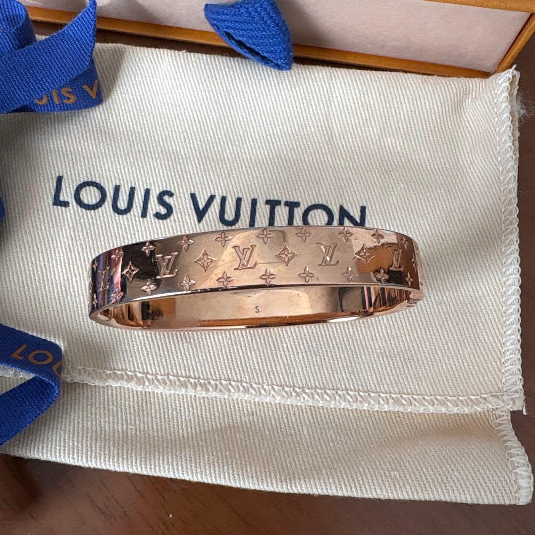 ルイヴィトン　カフナノグラム　ブレスレットバングル　ピンクゴールドVuitton