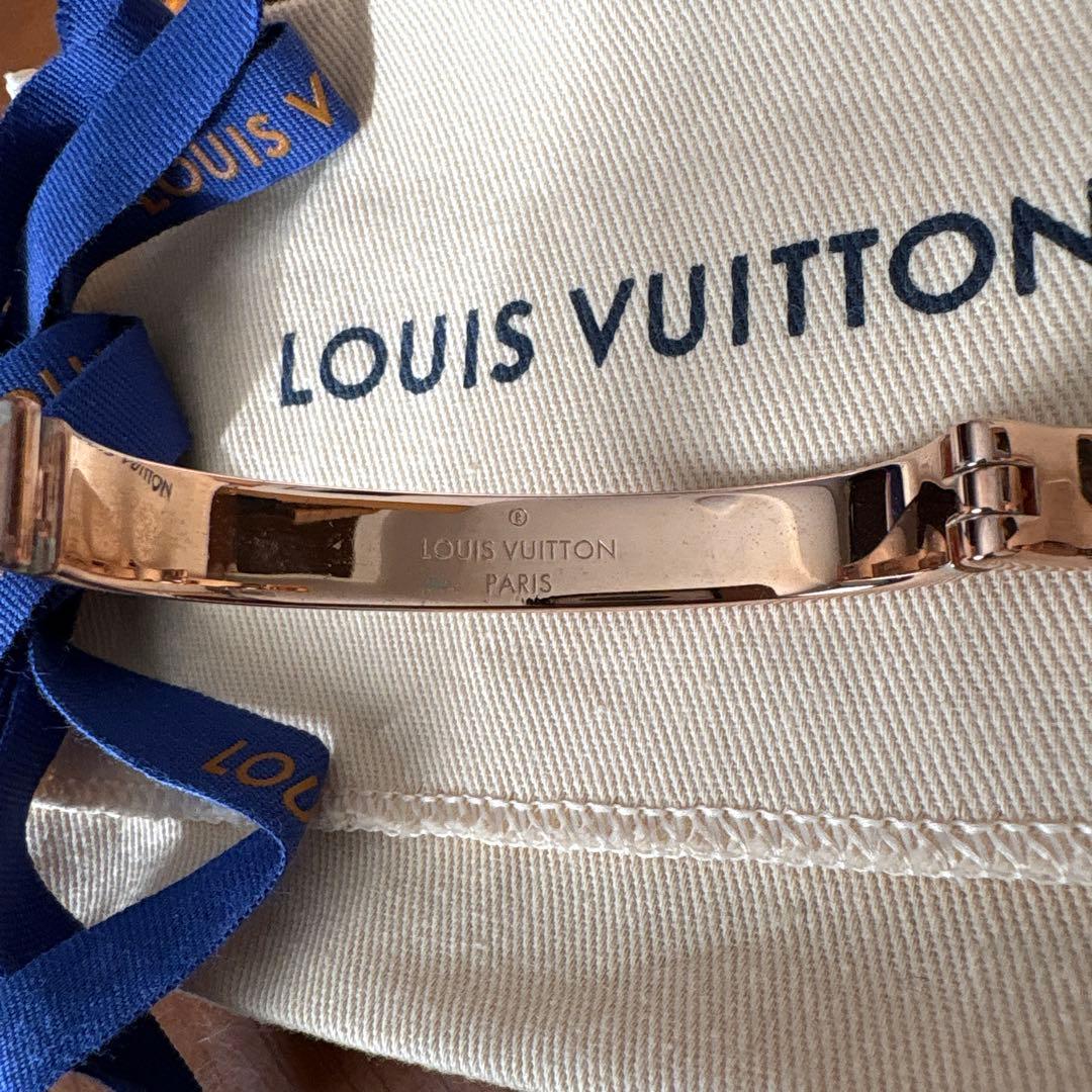 ルイヴィトン　カフナノグラム　ブレスレットバングル　ピンクゴールドVuitton