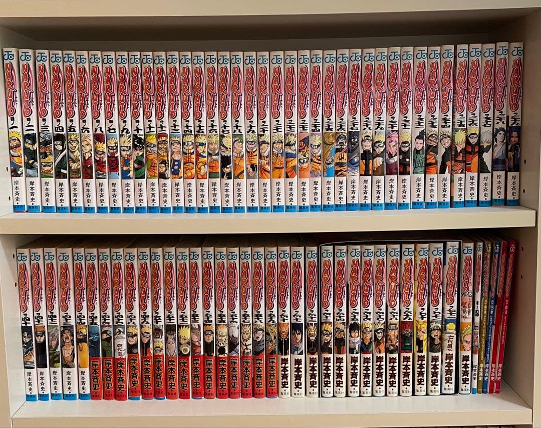 【美品】NARUTO 全巻＋収納ボックス＋α✴︎値下げしました