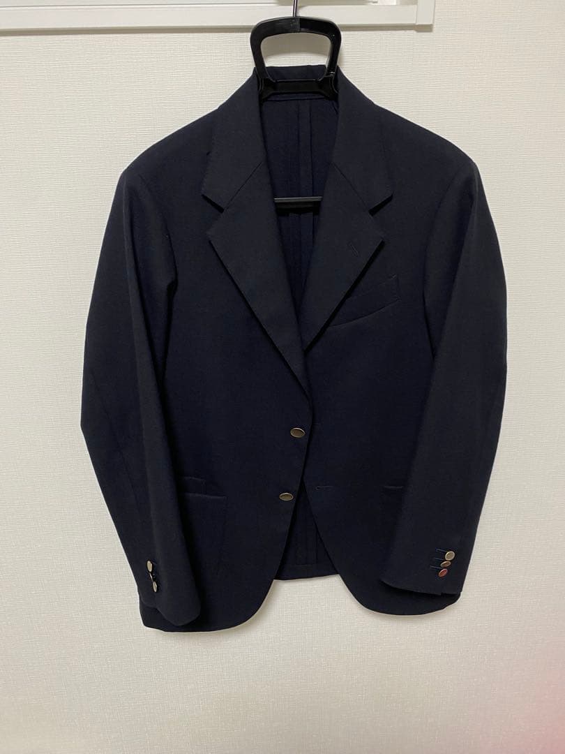 【極美品】ブリティッシュメイド　テムズ　ネイビーブレザー　S