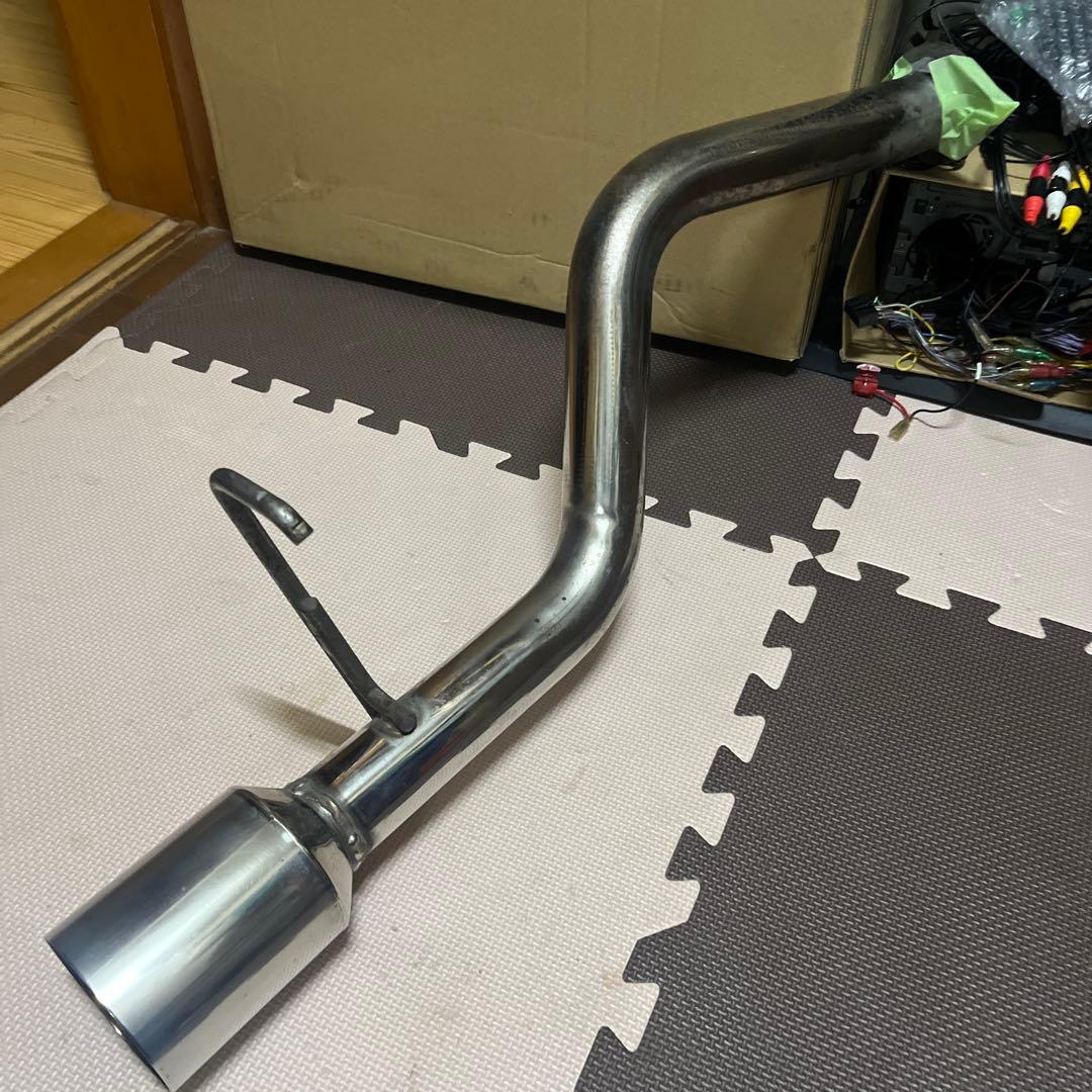 エッセ用 リアピースマフラー、競技用だと思います。リアピースだけだから静かです。