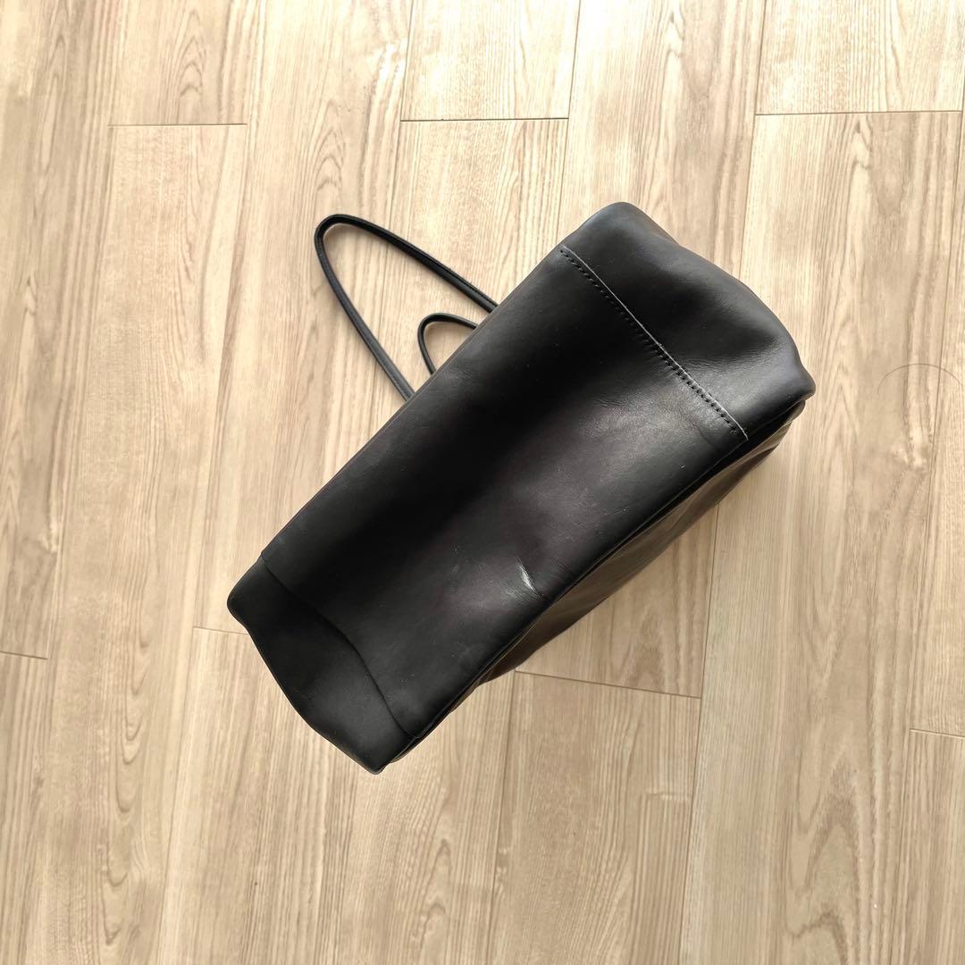 MORMYRUS｜GLOSS LEATHER TOTE /グロスレザートート