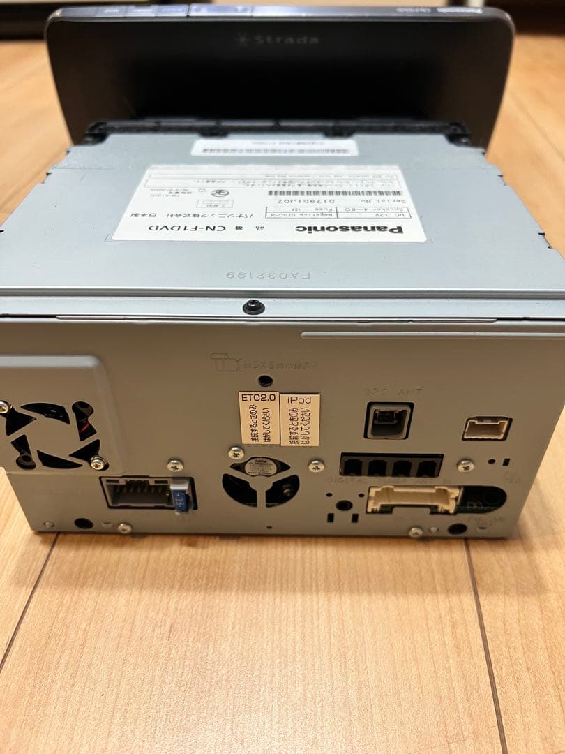 年内限定価格Panasonic CN-F1DVD カーナビ　オーディオハーネス付