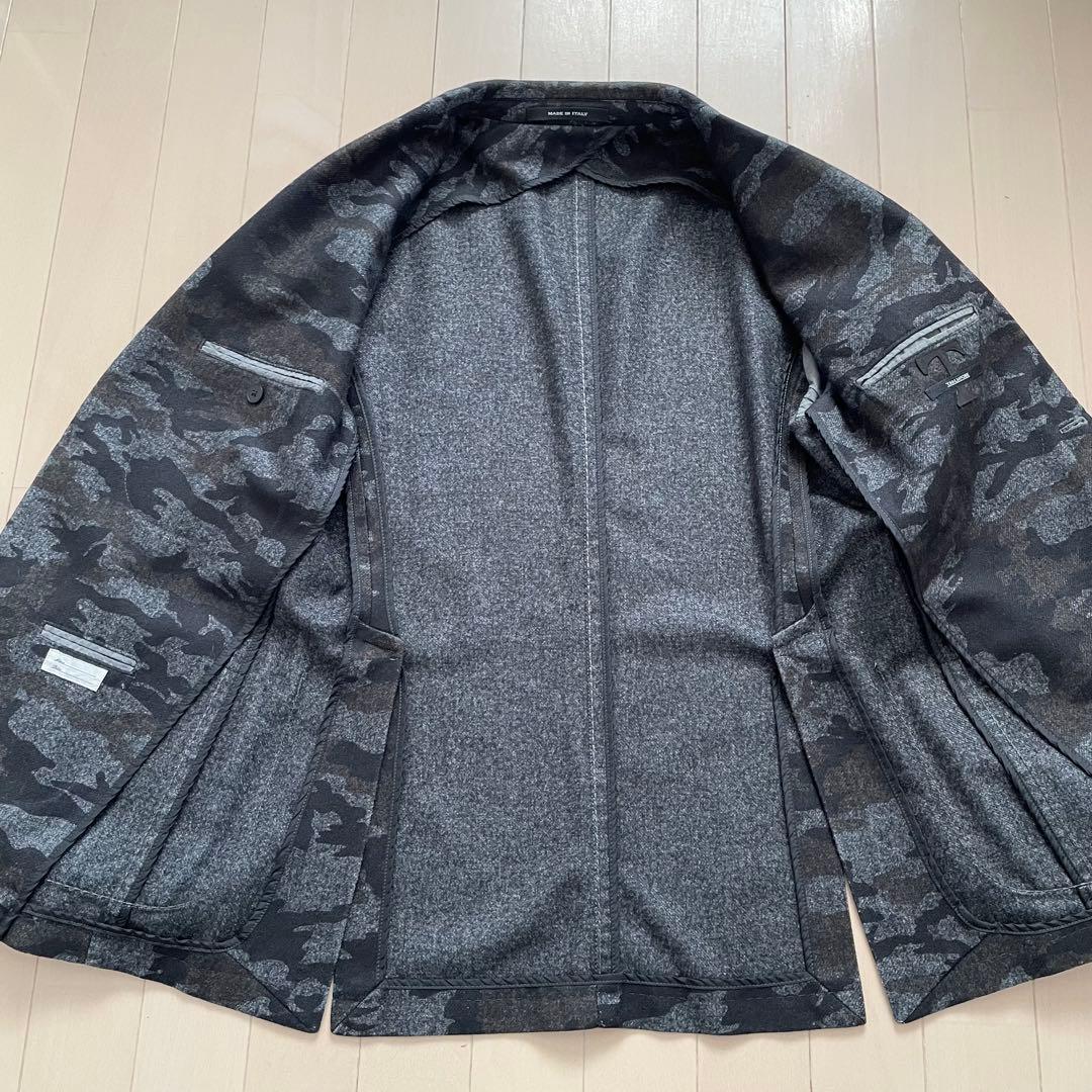 タリアトーレ【ブートニエール 希少ボタン 美品】テーラードジャケット カモフラ
