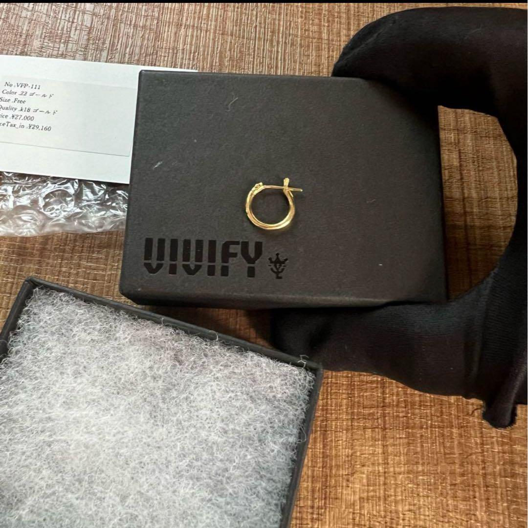 VIIVIFY 18kゴールド ピアスVVP-111