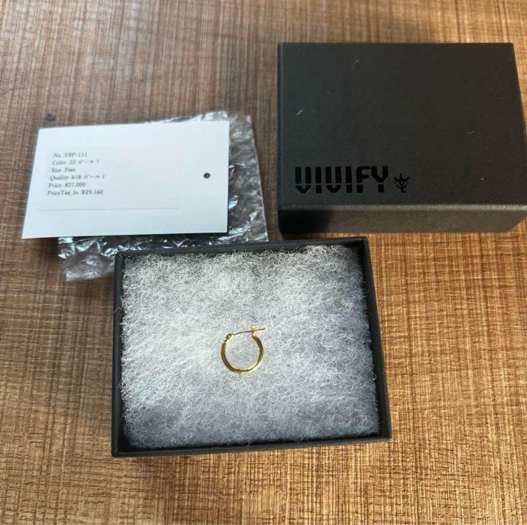 VIIVIFY 18kゴールド ピアスVVP-111