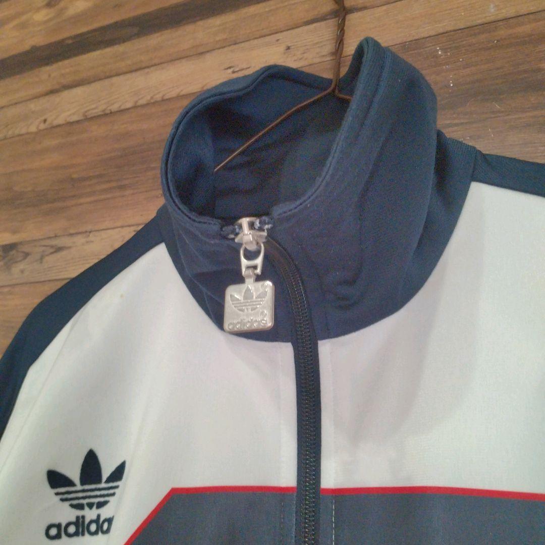 adidas ドイツ代表　90s エムブレムロゴ ハイネックトラックジャケット