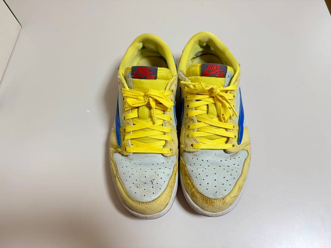 【NIKE】Travis トラビス AIRJORDAN1 Canary カナリー