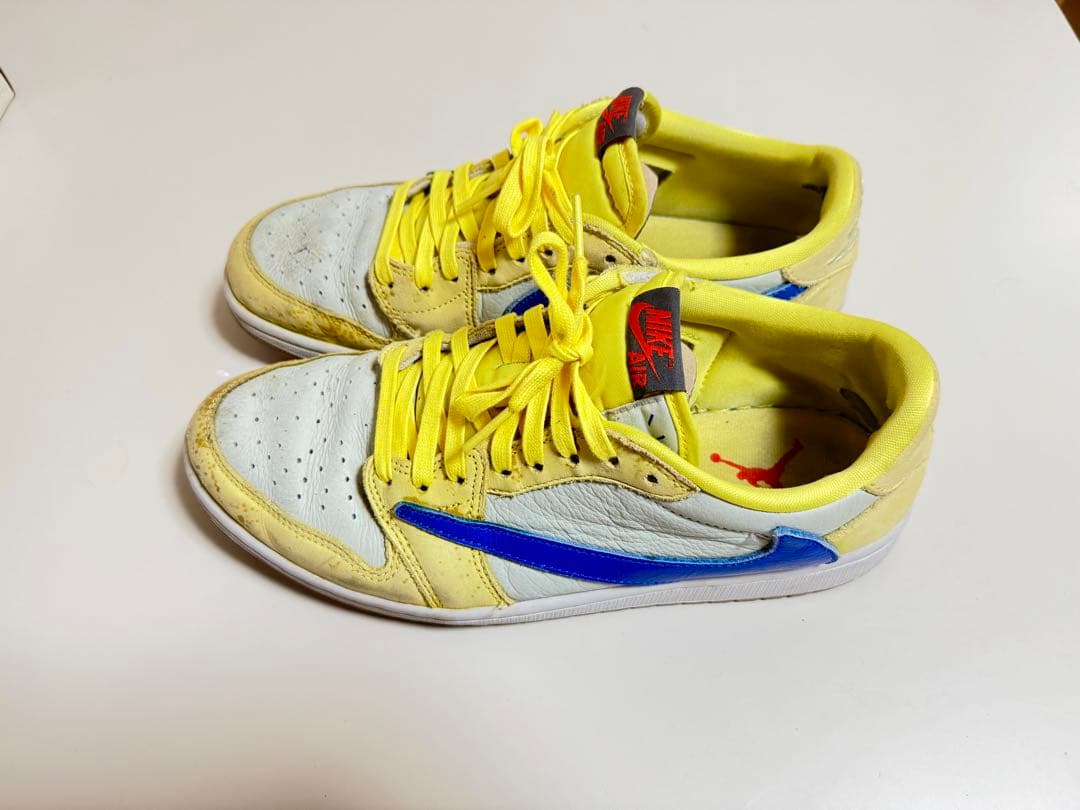 【NIKE】Travis トラビス AIRJORDAN1 Canary カナリー