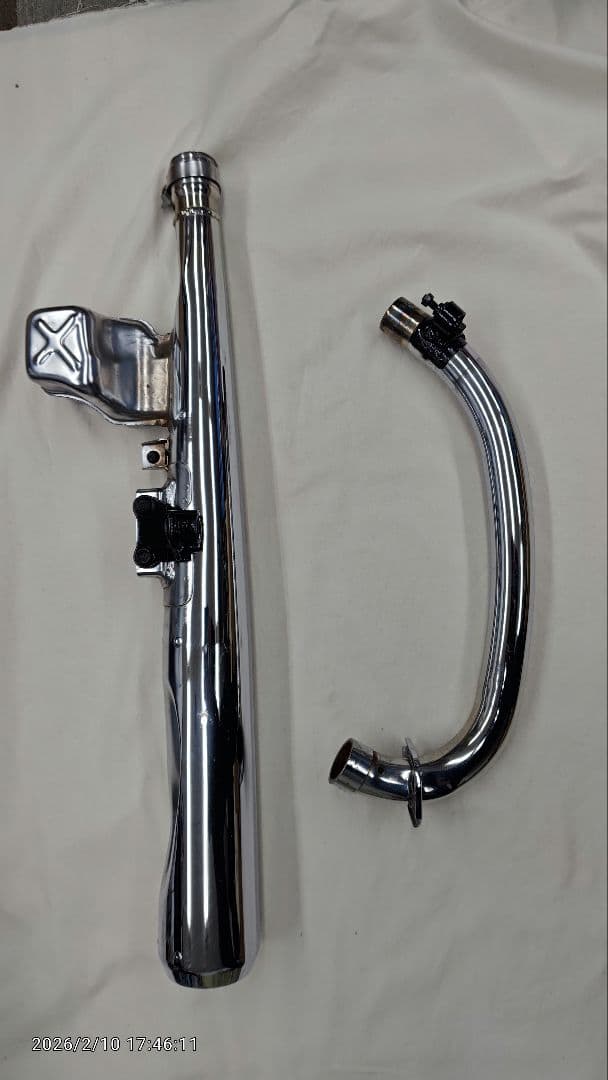 ヤマハ SR400 純正マフラー