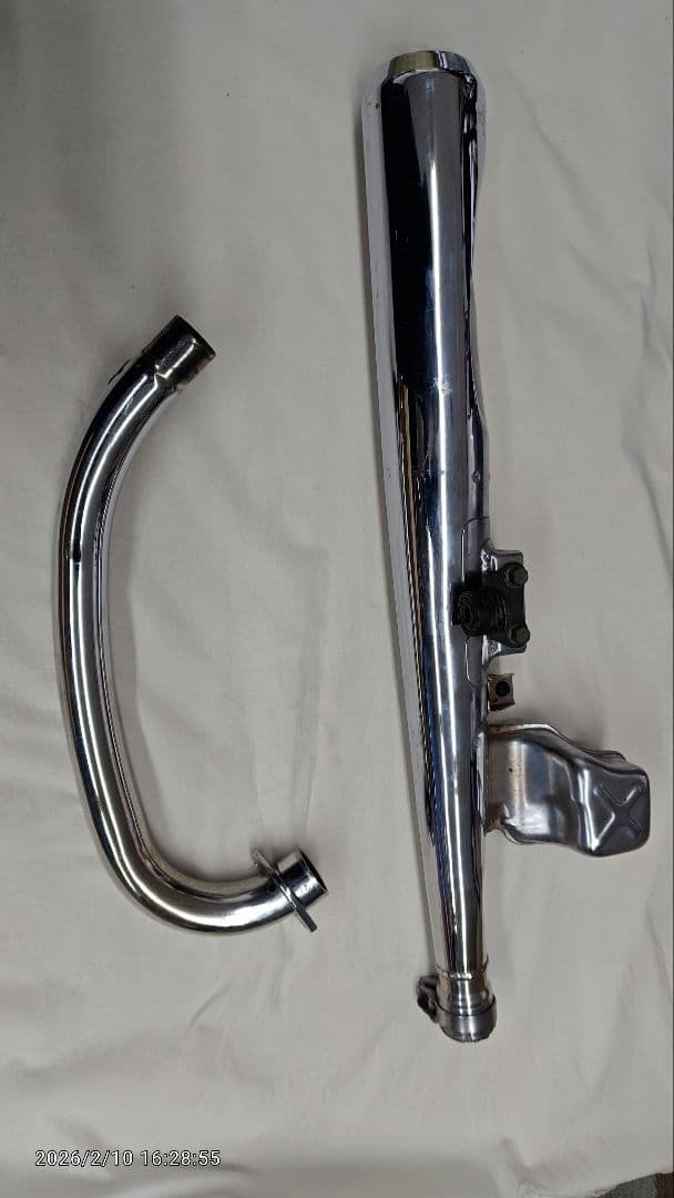 ヤマハ SR400 純正マフラー