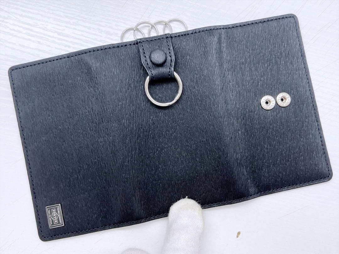 使用感なし　PORTER　ポーター　カレント　キーケース　黒　052-02206