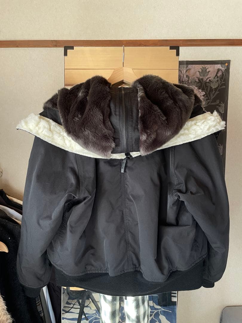 CIOTA スビンコットン ナイロンツイル N-2B フライトジャケット