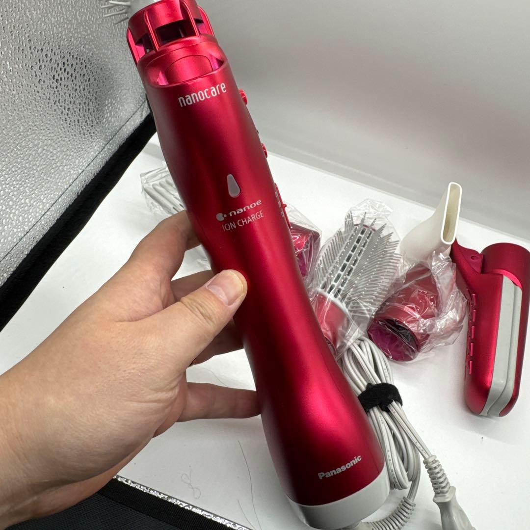 Panasonic ナノケア カールドライヤー レッド