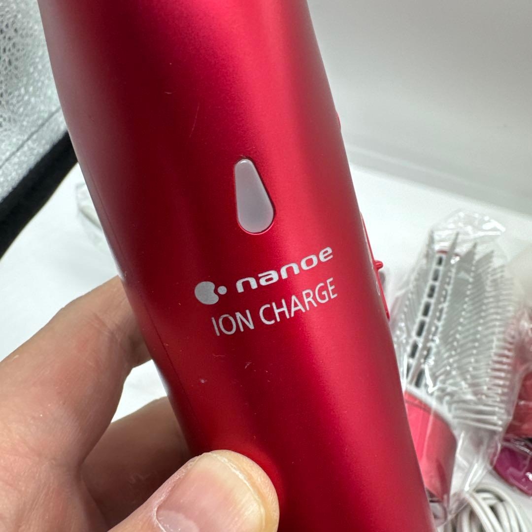 Panasonic ナノケア カールドライヤー レッド