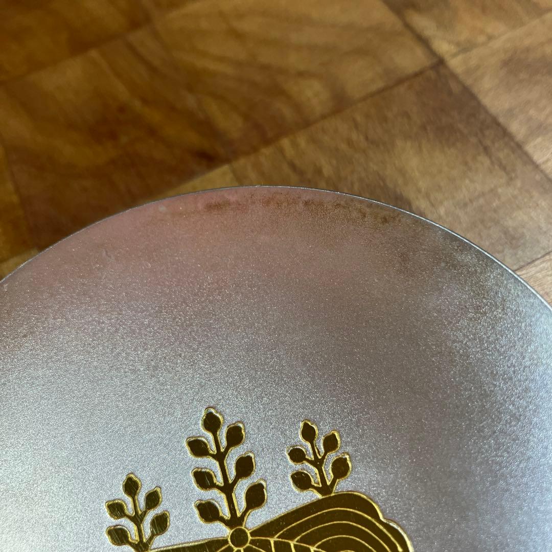 銀盃　銀杯　純銀　日本国旗　日の丸　1000 刻印あり