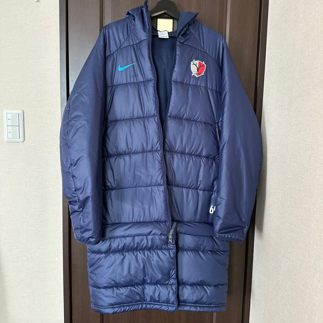 鹿島アントラーズ　支給品　2wayダウンウェア　XL