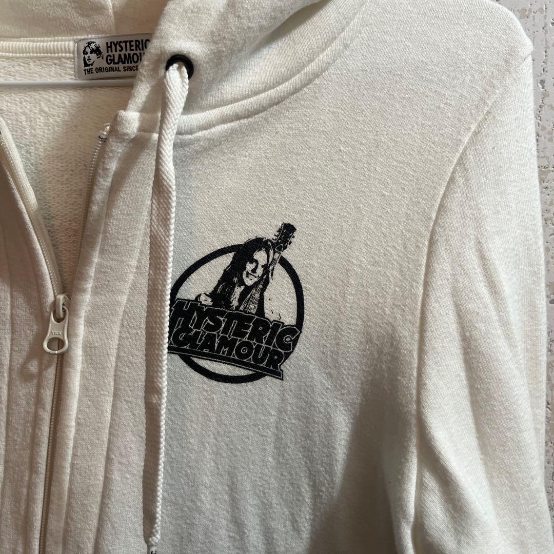 HYSTERIC GLAMOUR パーカー白