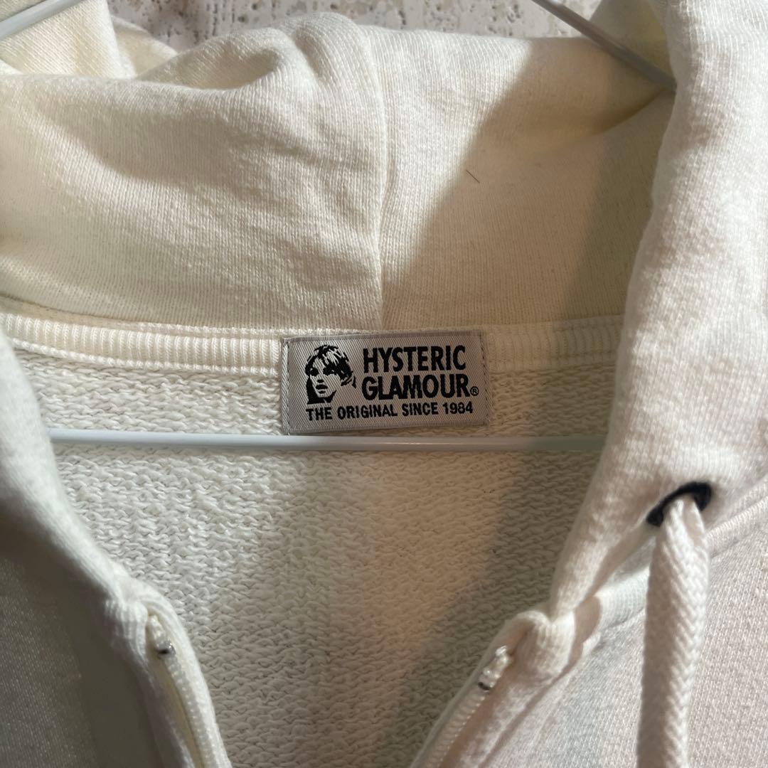 HYSTERIC GLAMOUR パーカー白