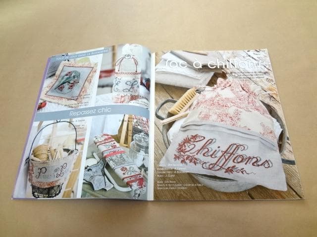 フランス クロスステッチ雑誌 De fil en aiguille 11冊セット