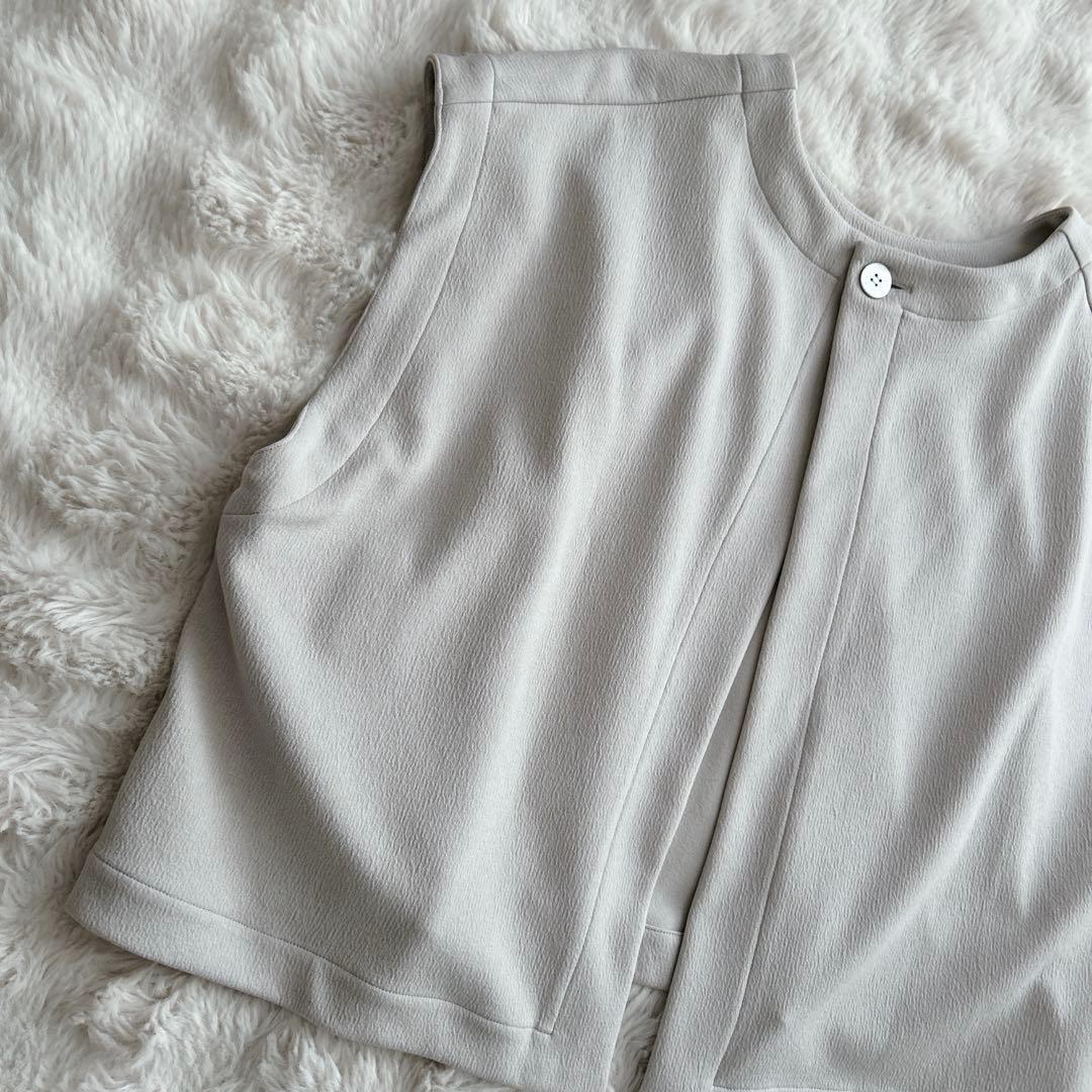 ビアズリー★ムーンライクショートベスト　FREE ベージュ