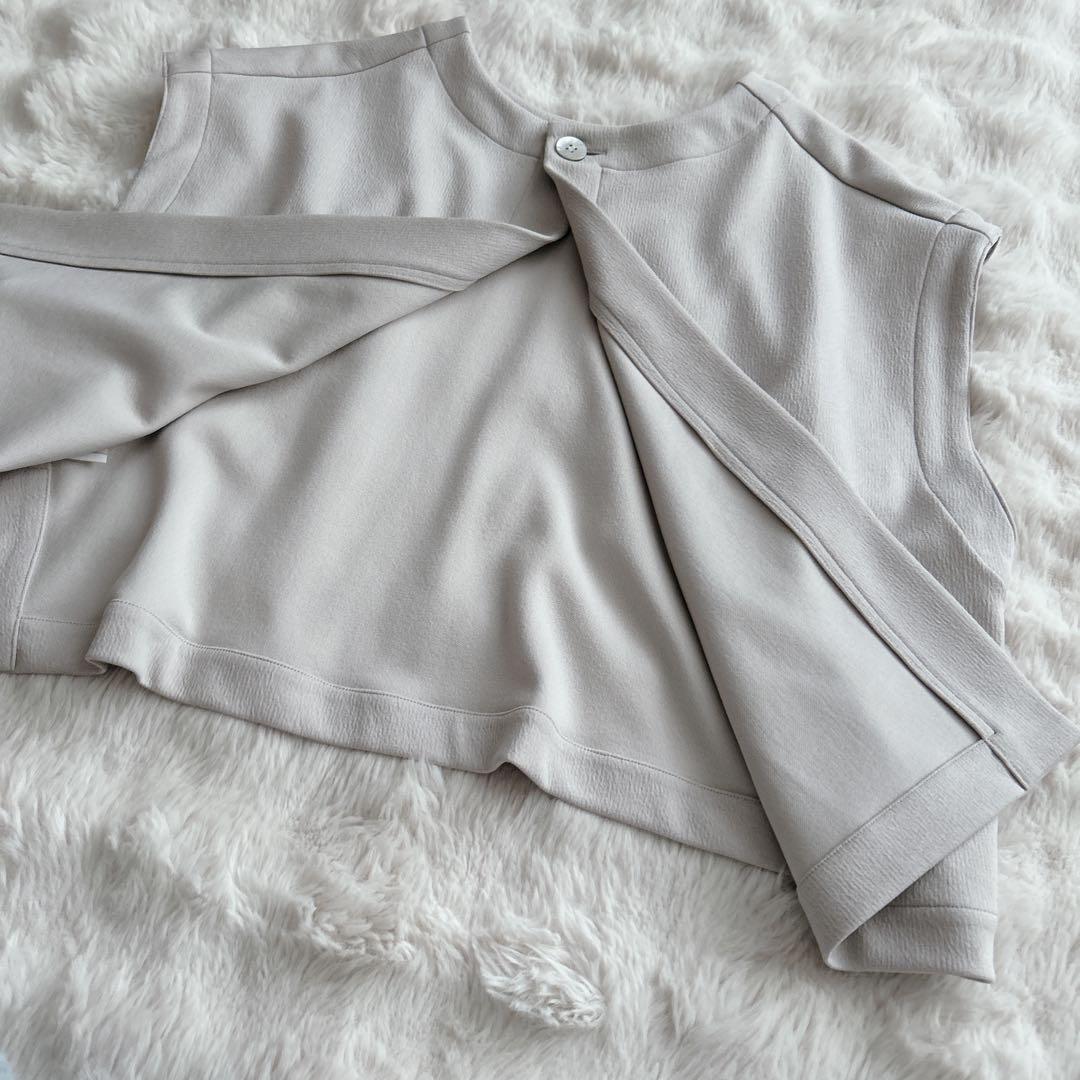 ビアズリー★ムーンライクショートベスト　FREE ベージュ