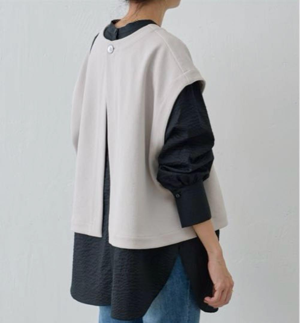 ビアズリー★ムーンライクショートベスト　FREE ベージュ