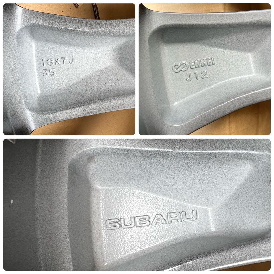 スバル レガシィアウトバック純正 BT5 新車外し 18インチ2本②