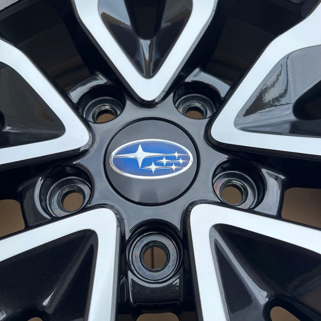 スバル レガシィアウトバック純正 BT5 新車外し 18インチ2本②