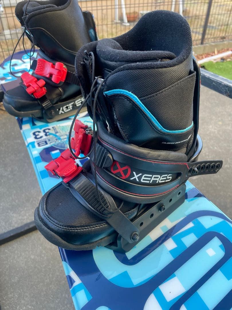 CSB スノーボード133cm ビンディング、ブーツ 24cm3点セット