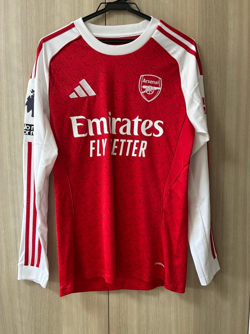 アーセナル　レプリカユニフォーム　25/26 ホーム　長袖　ウーデゴール