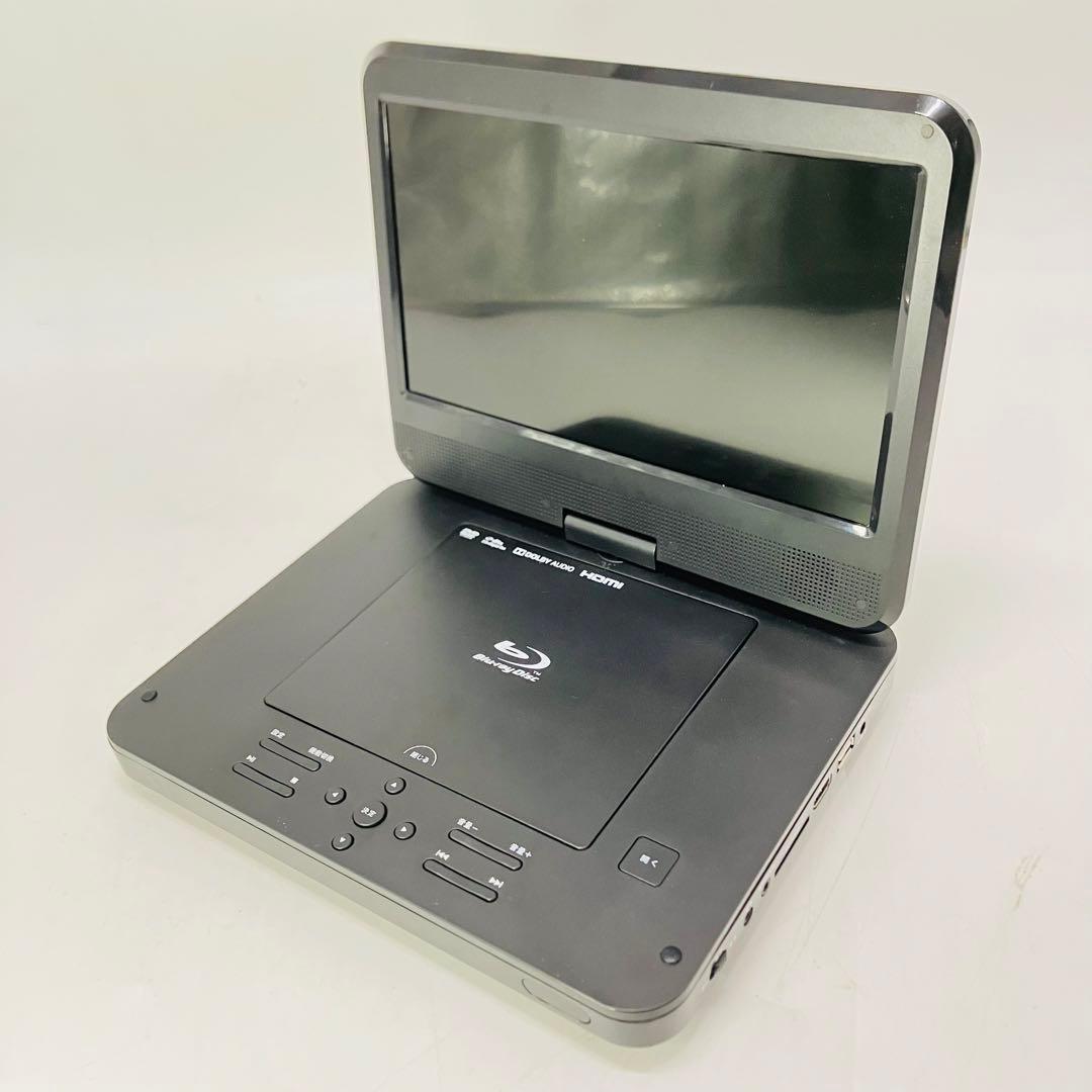 【美品】アグレクション ポータブルブルーレイプレーヤー ASU-101PB