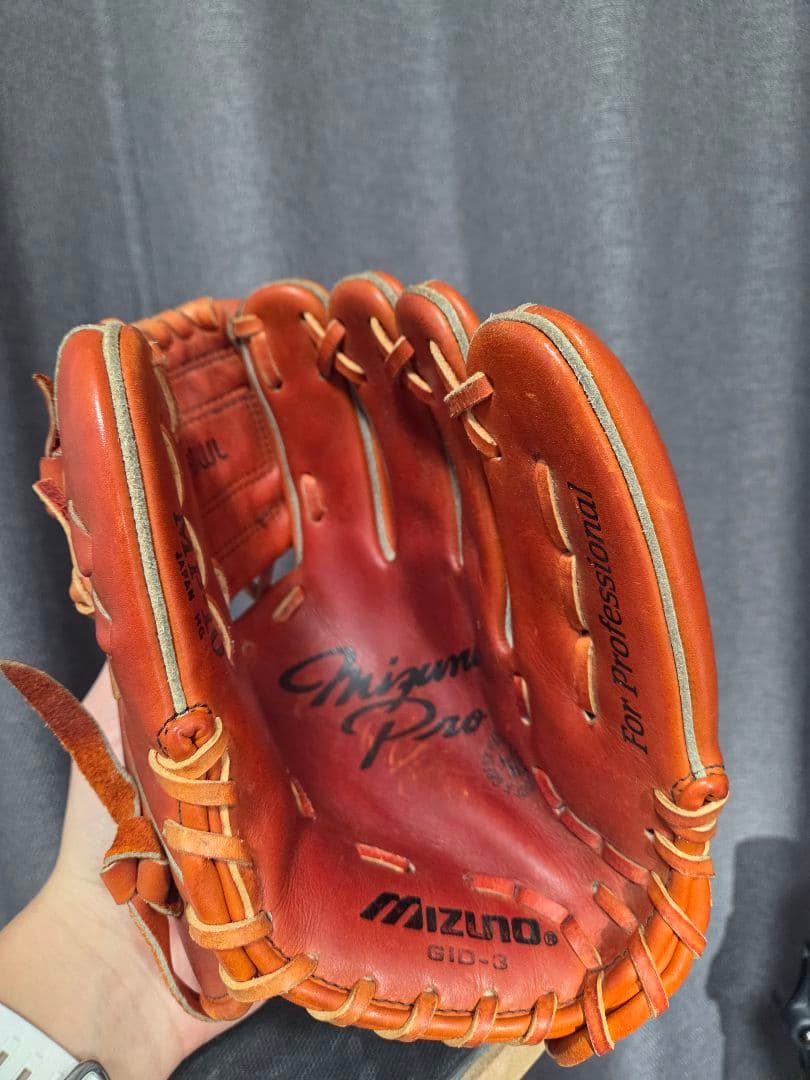 【MIZUNO PRO】GID-3 硬式用 DEER SKIN 中古
