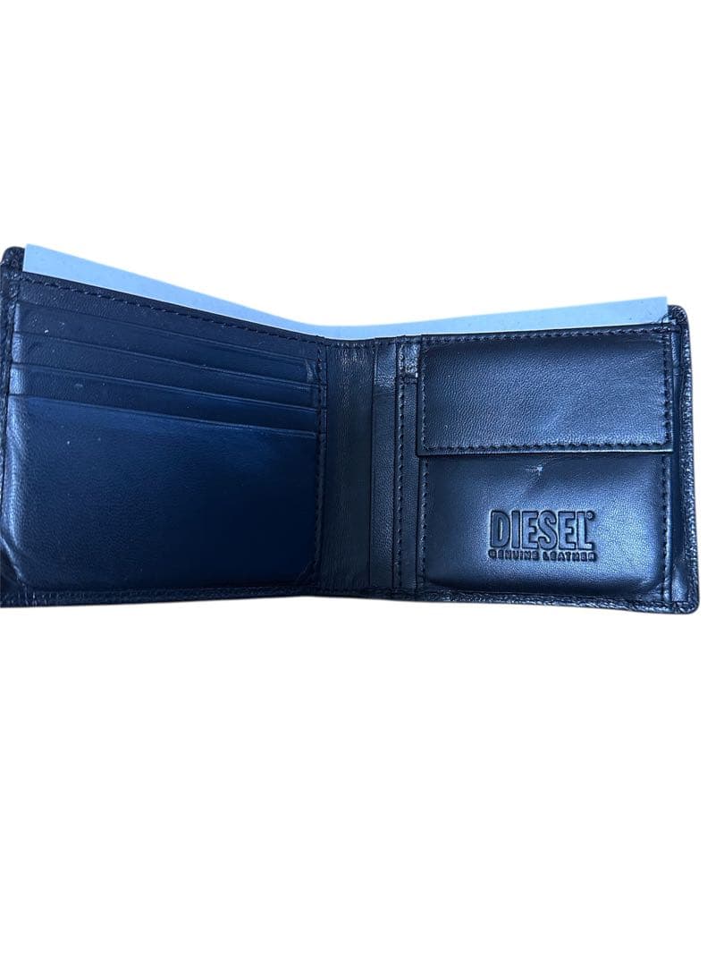 DIESEL ダークブラウン 2つ折り財布