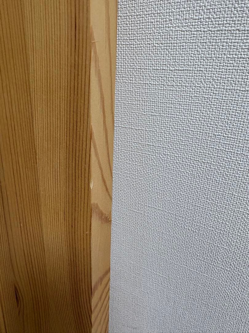 【引取限定】無印良品 シングルベッド パイン材②