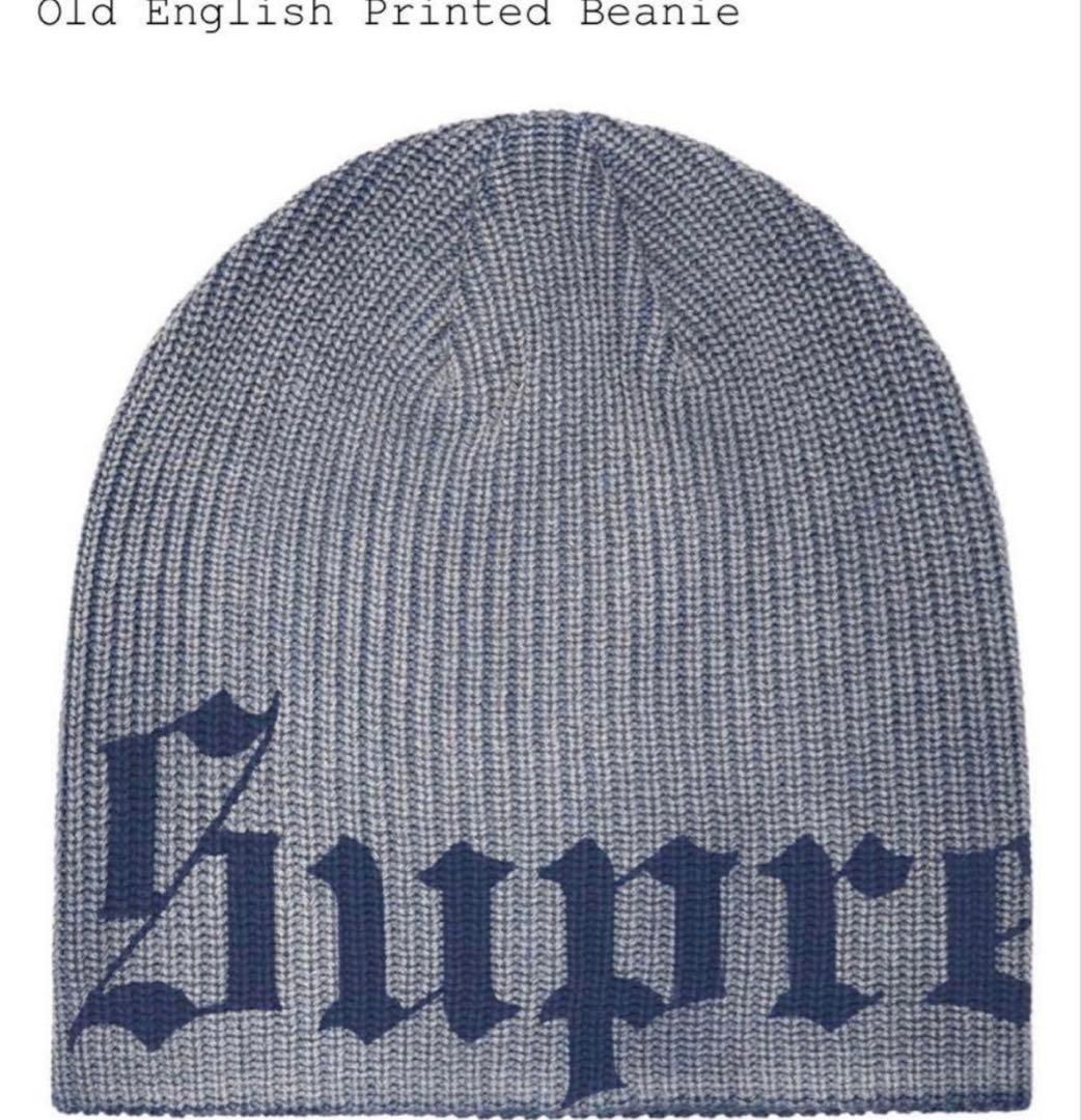 帽子 Supreme Old English Printed Beanie